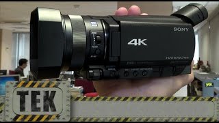 Sony AX100 4K Cine familiar a 4K Review [upl. by Filbert]