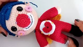 Payaso Plim Plim amigurumi a crochet  paso a paso  parte 2 [upl. by Yllak]