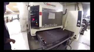 Timesaver Series 3100 Abrasive Belt Sander [upl. by Goodkin]