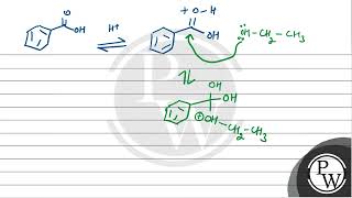 Ethyl benzoate can be prepared from benzoic acid by using [upl. by Ydwor]