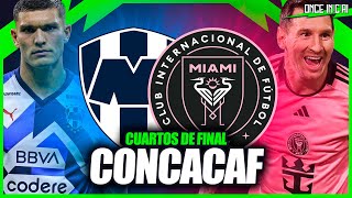 ASÍ FUE LA VICTORIA de MONTERREY SOBRE INTER MIAMI ¡ADIÓS MESSI de la CONCACHAMPIONS [upl. by Eceela349]