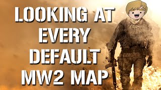 🔴 Exploring Every Default MW2 Map solo private match [upl. by Urbani686]