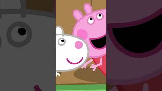 Peppas Cardboard Castle PeppaPig Shorts [upl. by Herculie359]