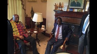 Raila exPresident Moi talks fuel 2022 election debate [upl. by Drarej]