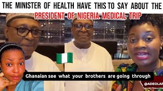 THE MINISTER OF HEALTH IN NIGERIA HAVE THIS TO SAY ABOUT HEALTHCARE SYSTEM 🇳🇬🇬🇭🇳🇬 [upl. by Fougere322]