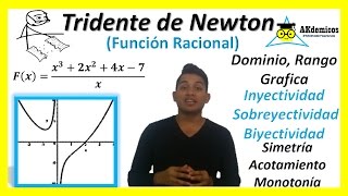 Tridente de Newton Función Racional Akdemicos  Edward Larsson [upl. by Nnayr]