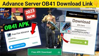 FF advance server  how to Download OB41 advanced server  free fire advance server kaise open karen [upl. by Barkley]