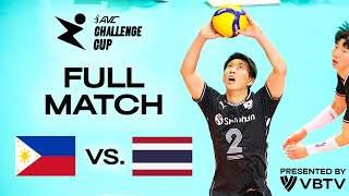 🇵🇭 PHI vs 🇹🇭 THA  AVC Challenge Cup 2024  Playoffs  presented by VBTV [upl. by Dnalro]