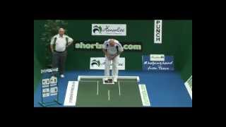 Greengauge Shortmat Bowls Challenge  Alex Marshall MBE Vs Dessie Hamilton [upl. by Jenesia768]