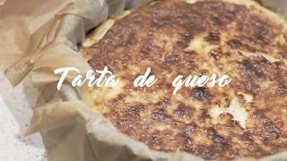 Receta Tarta de Queso al Horno quotestilo la Viñaquot [upl. by Remas]