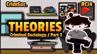 CRIMINOLOGY THEORIES Part 2 TAGALOG  Recap Episode [upl. by Cecily787]