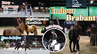 INDOOR BRABANT met Britt Esra Kristy GoSoical amp nog veel meer  Vlog 52  Dwallys Horses [upl. by Aerdnaeel]