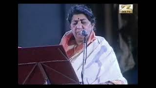 Ajeeb Dastan Hai Yeh  Lata Mangeshkar Live Hydrebad Concert  Dil Apna Aur Preet Parai [upl. by Ayotnahs865]