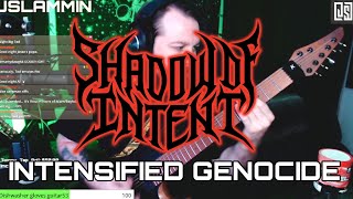 Shadow Of Intent  Intensified Genocide live GUITAR  Twitch [upl. by Norel]