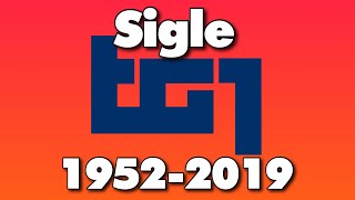 Sigle TelegiornaleTG1 19522019 [upl. by Itnahsa]