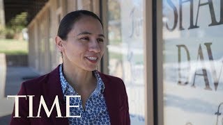 Why Sharice Davids Could Win As A FirstTime Democratic Female Candidate In Kansas  TIME [upl. by Eivod]