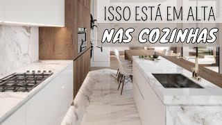 IDEIAS QUE ESTÃƒO EM ALTA PARA DECORAÃ‡ÃƒO DE COZINHAS  COMO FAZER UMA COZINHA MODERNA [upl. by Armelda]