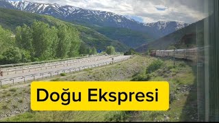 Doğu Ekspresi ile muhteşem manzaralar eşliğinde Erzurum  Erzincan tren yolculuğu [upl. by Einner]