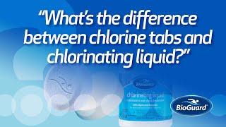 What are the Differences Between Chlorine Tabs and Liquid Chlorine [upl. by Schaab]