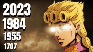 Giornos Theme through the years🎵 [upl. by Ameerak43]