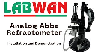 How to use Abbe Refractometer [upl. by Ayotak]