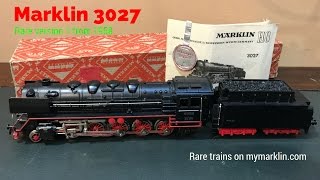 Marklin trains 3027 rare version 1 [upl. by Arick587]