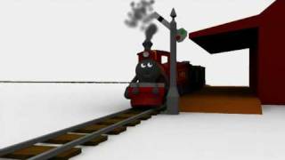 animated steam train test2 [upl. by Lucila]