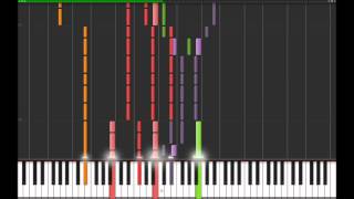 Avenged Sevenfold  Sidewinder Synthesia Piano Cover 2 pianos [upl. by Ennalyrehc]