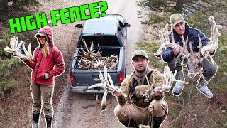 What its like Shed Hunting a High Fence Trophy Ranch [upl. by Streeto101]