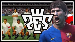 JUGANDO TODAS LAS GENERACIONES DEL PES 20032019 [upl. by Ydnes418]