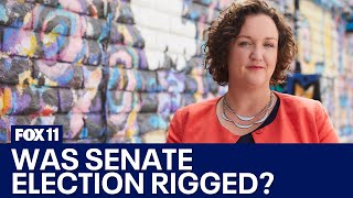 Katie Porter claims election was rigged [upl. by Darahs]