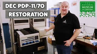 DEC PDP1170  NPL Scrapbook  restoration and machine tour  1970s computer [upl. by Lorinda]