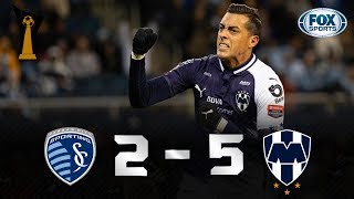 Sporting KC  Monterrey 25  GOLES  Semifinal VUELTA  CONCACAF Liga de Campeones [upl. by Burl]