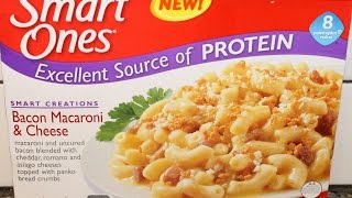 Weight Watchers Smart Ones Bacon Macaroni amp Cheese Review [upl. by Knapp]