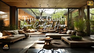 Ultimate Guide to Indoor Courtyard Homes  Modern Design Tips amp Inspiration [upl. by Aholla]