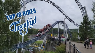 Top 10 Rides at TusenFryd [upl. by Macomber436]