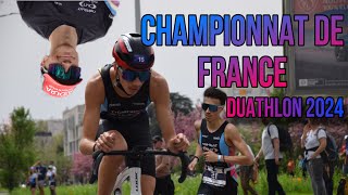 Le championnat de France duathlon 2024  💥🔥 [upl. by Aivekahs]