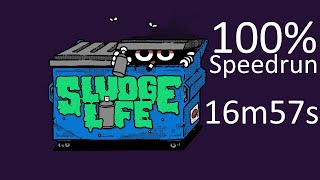 Sludge Life 100 Speedrun 1657 [upl. by Hamirak329]