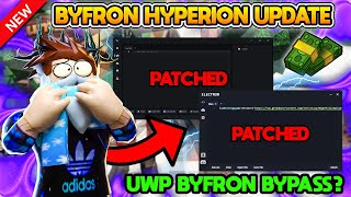 NEWS Byfron Hyperion Has Patched Roblox Executors  Hyperion AntiCheat Bypass Coming Soon [upl. by Ahsatak767]