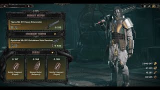 The Executioners Chainsword  Zealot Mk XV Eviscerator  NEW MAP  Darktide Anniversary Update 2 [upl. by Sadirah882]