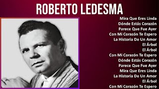 Roberto Ledesma 2024 MIX Greatest Hits  Mira Que Eres Linda Dónde Estás Corazón Parece Que Fu [upl. by Erasaec]