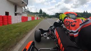 SpaFrancorchamps onboard  125CC  KZ2 [upl. by Broida613]