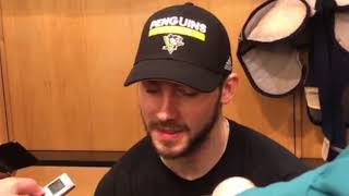 2018 Stanley Cup Playoffs Penguins Kris Letang talks about his return to the postseason [upl. by Ardnuaet]