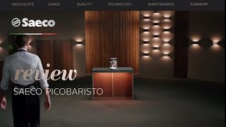 Saeco  PicoBaristo Fully Automatic Espresso Machines Crafted by Coffee Lovers [upl. by Carnay]