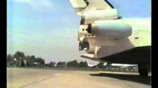 Buran atmospheric test flight 1986 USSR PART 2 [upl. by Gardner]