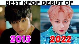 The most legendary kpop Debut Songs of each year BOY GROUPS 2003  2022 in my opinion [upl. by Jordanna]