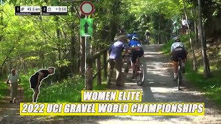 Women Elite  2022 UCI Gravel World Championships Highlights  Veneto Italy [upl. by Gustavus]