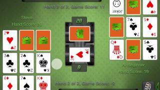 9 Card Golf  Video Help [upl. by Nappy]