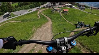 Tschäck The Ripper Bikepark Brandnertal 2024 [upl. by Githens]