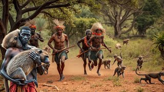 Hadza Tribe  Catching and Cooking Their Prey in the African Forest [upl. by Ennairoc644]